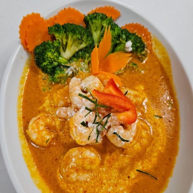 Chu Chee Shrimp.